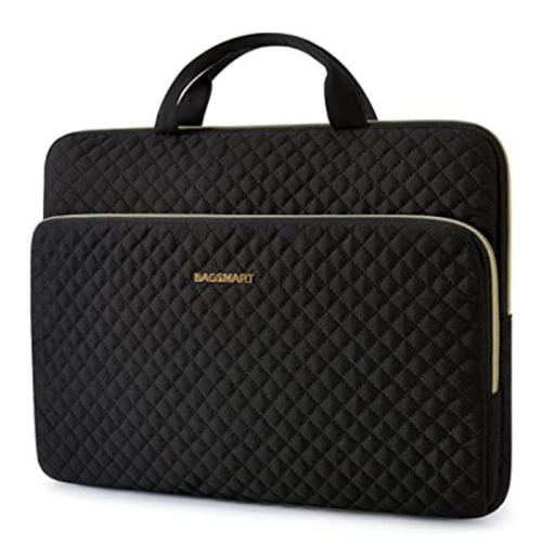 HR287 Laptop Handbag Large Front Pocket Storage Accessories Nylon Protective Briefcase Thickened Business Office Document Bag