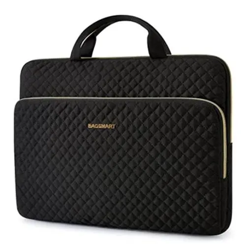 HR287 Laptop Handbag Large Front Pocket Storage Accessories Nylon Protective Briefcase Thickened Business Office Document Bag