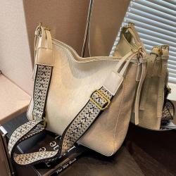 High Quality Large Capacity Women'S Bags Shoulder Bag Pure Color Leather Crossbody Bags For Women  Fashion bolsas para mujer