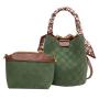 KBW151 2023 Hot Selling Texture Checkerboard Check Retro Handbag Bucket Bag Fashion Mother and Child Shoulder Bag