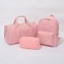 Low MOQ Stock Nylon Eco Friendly Durable Women Men Nylon Backpack Cosmetic Bags&Cases Luggage Travel Bags