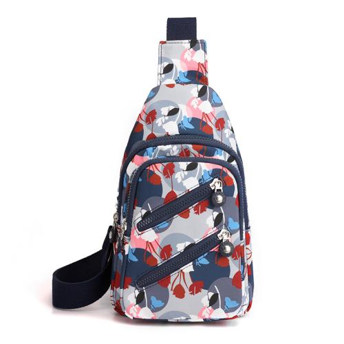 Wholesale Outdoor Sports Mobile Phone Bag Female Waist Crossbody Bag Custom Logo Nylon Leopard Print Women's Chest Bags