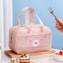 ZX050 Insulated Picnic Bag Lunch Tote Bags Bento Box Insulated Messenger Bags Camping Fresh Keeping Handbags For Work