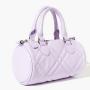 Custom Logo Pu Leather Fashion Purse And Handbags 2023 Trending Embroidered Diamond Pillow Handbag Women Bags