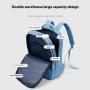 ZF284 Women's Fashion Casual Solid Backpack School Students Outdoor Backpack Custom Laptop Backpack