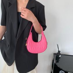 Design Brand Fashion European and American crescent bags women's underarm bags single tote shoulder bag for women ladies handbag