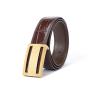 Cintos Masculinos Erkek Kemer Cinturones Fashion luxury Designer Genuine Crocodile Leather Belts For Men Alligator Man Belt