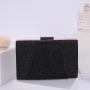 New Shiny Pleated Large-capacity Handbag One-shoulder Diagonal Party  Dinner Bag Wedding Dress KTV Clutch Dress Evening Box Bag