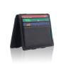 Custom Mens Leather Magic Wallet Minimalist Slim RFID Card Holder Business Wallets For Men