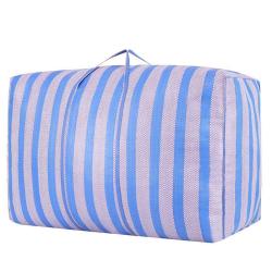 XL137 Wholesalers Foldable Large Capacity Travel Organiser Moving Packing Bags Package Shipment Snakeskin Bag