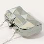 Trendy Acrylic Purse Clutch Evening Bag Party Wedding Metal Purse Shoulder Bag Acrylic Purse Bag Handbag For Women