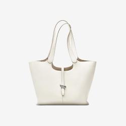 2024 New Design Ladies Pu Leather Shoulder Bag High Quality Large Capacity Tote Bag With Pouch