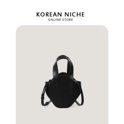 Wholesale 2024 New Design Vintage Luxury Shoulder Crossbody Tote Hand Bag Soft Genuine Leather Women Bucket Bag