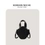 Wholesale 2024 New Design Vintage Luxury Shoulder Crossbody Tote Hand Bag Soft Genuine Leather Women Bucket Bag