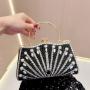New diamond studded dress handbag designer bags clutch bag evening bags