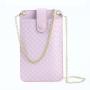 Phone bag for women Fashionable Mini Mobile Phone Bag Ladies' Solid Color Joker Chain Portable Shoulder Messenger Bag