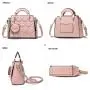 KBW730 Fashion Purses and Handbags for Women Ladies Leather Top Handle Satchel Shoulder Bags Small Totes