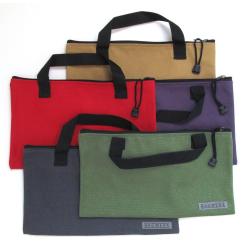 Gelory Custom Logo Durable Canvas Zipper Tool Storage Bags Handbag Recycled Large Camping Organize Container Tote Bag