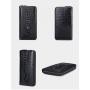 Alligator Pattern Genuine Leather Wallet for Men Vintage Long Multi-function Wallet Zipper Around Money Slip Card Holder