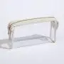 RTS Low MOQ High Quality Transparent Makeup Bag Personalized Candy Zipper Pouch Clear PVC Cosmetic Bag