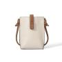 Summer cowhide simple single shoulder crossbody bag
