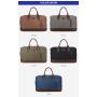 Factory Custom Logo Large Capacity Weekender Overnight Bag Retro Canvas Travel Luggage Fitness Bag for Men