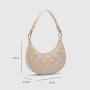 Hot Sales Women Personalized Fashion Handbags Underarm Bags Diamond Lattice Sewing PU Leather Luxury Shoulder Bag For Women