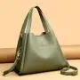 Luxury Brand Women Handbags Designer Shoulder Bags Leather Handbags Three-layer Pocket Crossbody Bags For Women 2024 Tote Bag