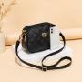 Premium Quality texture bag ladies messenger bags pu leather wholesale embroidery fashion large capacity women's shoulder bag