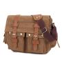 XL107 Imported Vintage Men's Shoulder Bag Business Person Retro Large Capacity Handbag Wear-resistant  Messenger Bag