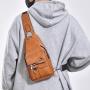 XL050 7 Colours Hot Sell Luxury Style Anti Water Crossbody Bag Large Capacity Men's Chest Bag Durable Young Person Shoulder Bag