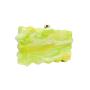 2024 latest yellow green square acrylic box evening bag clutch for women party purse Wedding Dinner handbags