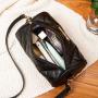 New Brand Summer Female Cylindrical Crossbody Bag Grid Pu Leather Women Messenger Bag Student Small Shoulder Bag Handbag