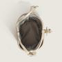 2024 New Arrival Vegan Leather Sling Bags For Women Bucket Bag With Leather Tag Drawstring Design