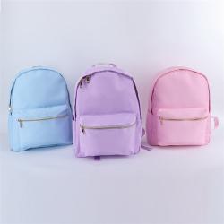 Keymay RTS Back to School Personalized Chenille Varsity Letter Patch Lunch Box Book Bag Set School Bags Girls Nylon Backpacks