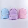 Keymay RTS Back to School Personalized Chenille Varsity Letter Patch Lunch Box Book Bag Set School Bags Girls Nylon Backpacks