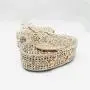 2024 Custom Crystal Evening Shoulder Violin Bag For Women Boutique Jewelry Clutch