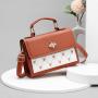 New design women's handbag pu leather 2024 new fashion women's crossbody bags small shoulder square bag