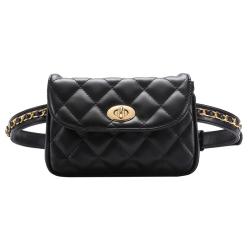 2024 Custom Hot Sale Quilted Waist Fanny Bag For Women Luxury With Removable Straps