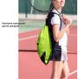 Waterproof Logo Bag Foldable Drawstring Backpack Gym Bags With Shoes Compartment For Unisex Large Gym Bag