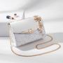 2023 New Multi-color Luxury Women PU Pillow Handbag Rhomboid Underarm Hand Shoulder Bag Ladies Custom Party