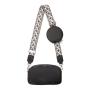 Green Custom Logo 2024 New candy-colored women's single shoulder crossbody bag with wide shoulder strap multifunctional bag
