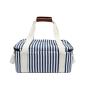 Stripe Beach Cooler Bag with Handle Straps Traveling Thermal Bag Insulated Picnic Beach Cooler Shoulder Bag