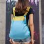 Gelory Multifunctional Portable Waterproof Lightweight Backpack Polyester Folding Tote Shopping Bag