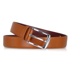 Factory direct leather pin buckle belts men's belt leather business buckle belt for men