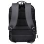 17-Inch Men's Multi-Function Business Travel Backpack Waterproof Large Capacity Backshoulder Computer Bag with USB
