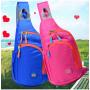ZR665 Unisex Chest Bag Waterproof Shoulder Bag Sports Travel Crossbody Leisure Solid Color Business High Quality Bag Print logo