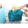 HR142 Travel Waterproof Foldable Storage Bag Oxford Clothes Toiletry Sorting Bag Folding Shopping Grocery Durable Luggage Bag
