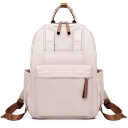 Gelory New Casual Women's Nylon Backpack Fashion Simple Laptop Portable Travel Backpack