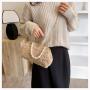 HR667 Women New Designed Dinner Clutch Handbag Fashion Rose Plush Embroidered Pearl Chain Shell Bag Ladies Luxury Party Bag